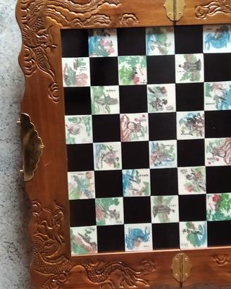SCACCHIERA orientale in legno