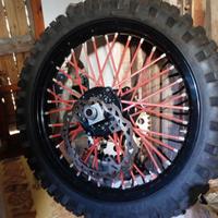 Cerchi motocross enduro permuto
