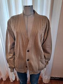 Cardigan uomo misto caldo cotone 