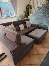 divano angolare con letto