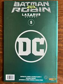 Batman VS. Robin Lazarus Planet 5 panini comics