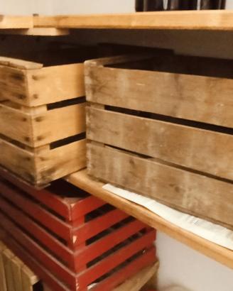 cassette x frutta legno e plastica