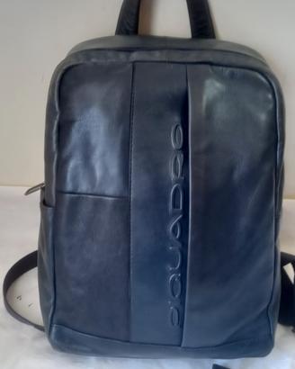 zaino piquadro blue in pelle 
