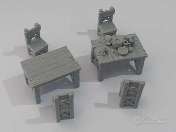 Dungeons & Dragons - Heroquest - TAVOLI DI TAVERNA