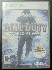 videogioco call of duty world at war xbox 360