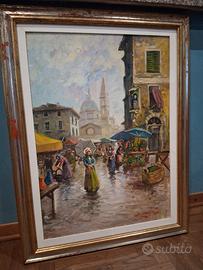 Olio su tela D. Delavigne 