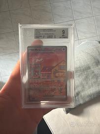 mew 151 promo ita gradato beckett 9 pokemon