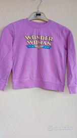 Felpa "Wonder Woman" per 7-8 anni,100% cotone.
