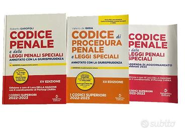 Codice Penale e Procedura .Penale 2022-23