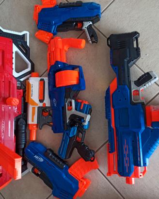 Lotto Nerf originali con accessori