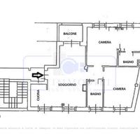 TRE LOCALI IN CENTRO ARREDATO DI SOLA CUCINA