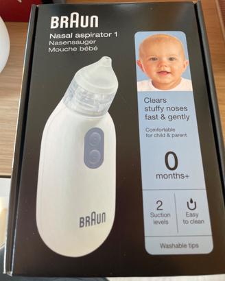 Aspiratore nasale neonati Braun