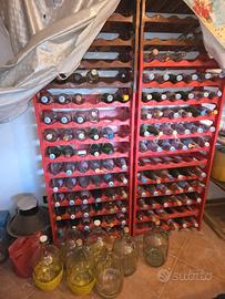 cantinette modulari per bottiglie di vino 