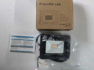 Wegoodlife faretto LED 10W per esterni