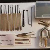 Set grimaldelli (20 pezzi + 1 lucchetto)