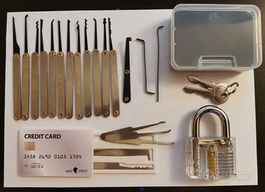 Set grimaldelli (20 pezzi + 1 lucchetto)