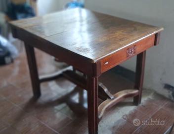 tavolo antico legno massiccio