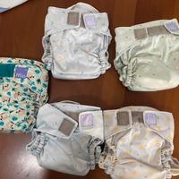 5 Pannolini lavabili Bambino Mio taglia unica