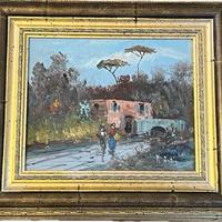 Quadro “Paesaggio”, inizio "900