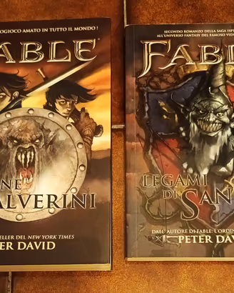 Libri Ufficiali FABLE in ITALIANO Gioco Fantasy