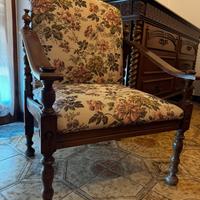Poltroncina bassa vintage