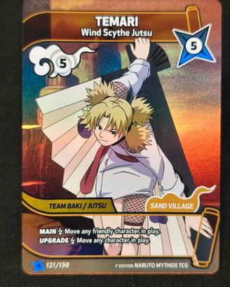 Naruto Mythos TCG Temari 121/130