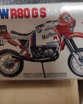 BMW R80 G/S Tamiya da assemblare.