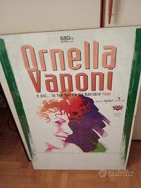 ORNELLA VANONI poster tour 2001 “…e poi la tua boc