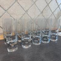 Set bicchieri anni 70