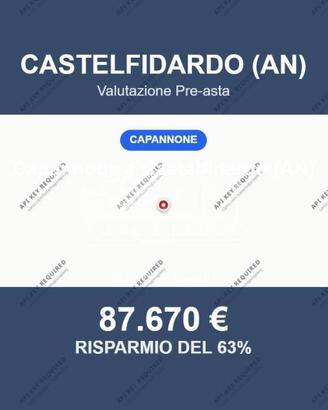 Immobile in asta di 6962 m² a Castelfidardo