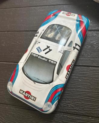 Astuccio latta vintage Jaguar XJ220 Martini Racing