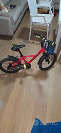 bicicletta Btwin 16 pollici bambino 