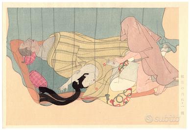Stampe giapponesi Ukiyo-e Shunga