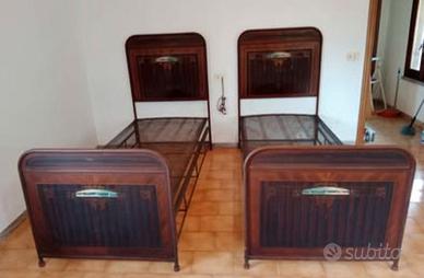 Letti vintage in ferro battuto 