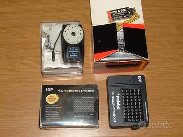 TRIO RICEVENTE 6 CH, SERVO E SCANNER