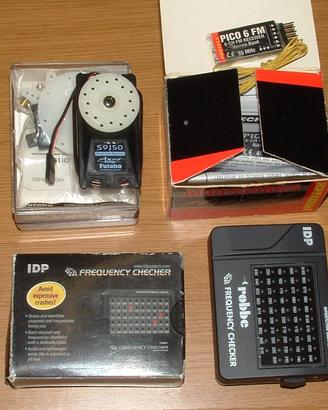 TRIO RICEVENTE 6 CH, SERVO E SCANNER