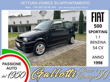 Fiat Cinquecento SPORTING 1.1 benzina 54cv