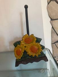 PORTAROTOLO CUCINA IN GHISA