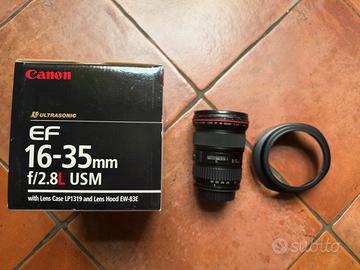 obiettivo Canon EF 16-35mm f/2.8 L