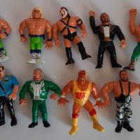 n.9 action figures eroi del wrestling