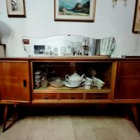 Credenza modernariato italiano set pranzo anni '50