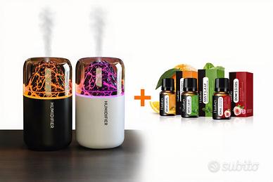 Preordine Umidificatore a vulcano + oli essenziali
