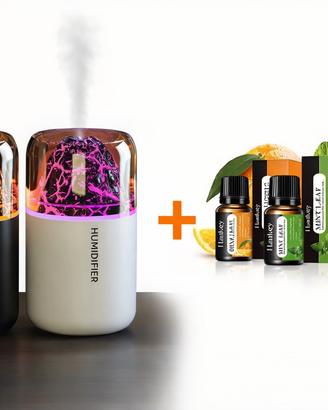 Preordine Umidificatore a vulcano + oli essenziali