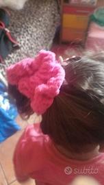 elastico capelli all' uncinetto