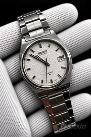 Seiko Automatic 7009 Date White Dial 17 Jewels
