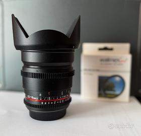 Ottica Walimex pro 16 mm t 2.2 EF-Mount
