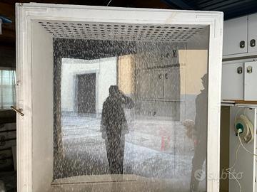 Vetrina negozio effetto neve