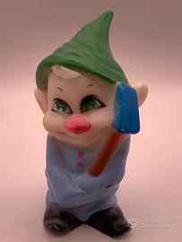 Cucciolo 7 nani disney vintage pupazzo gomma