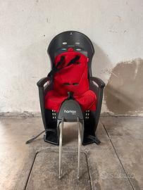 Seggiolino bici bambino Hamax Smiley con supporto