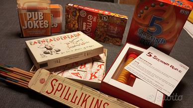 5 Giochi da tavola varie, in Inglese 